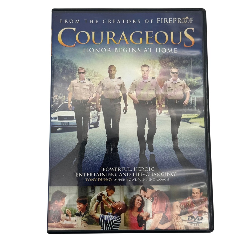 Courageous DVD Movie 2011 Faith Based Drama Kendrick Brothers Alex Kendrick